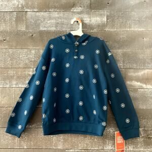 Latino Heritage Month‎ Boys Blue Hooded Sweatshirt, Hoodie. S 6/7, NWT
